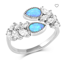 Montana Silversmiths Ring- Mystic Falls Opal