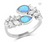 Montana Silversmiths Ring- Mystic Falls Opal