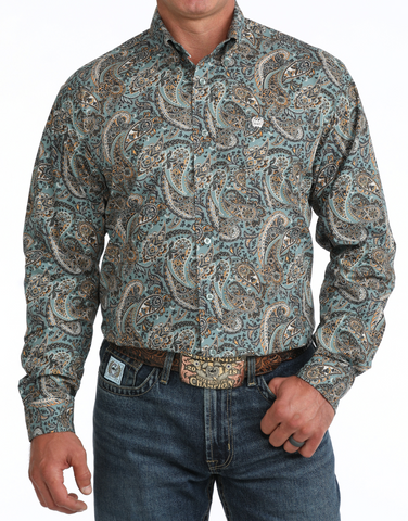 Cinch L/S Button Up Shirt Men's