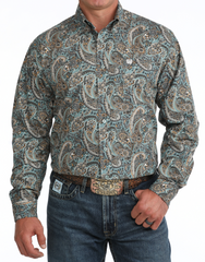 Cinch L/S Button Up Shirt Men's