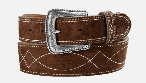 Nocona Suede Belt Men's