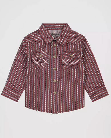 Wrangler Snap Up L/S Shirt Boy's