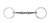 Western Rawhide METALAB DEE BUTTERFLY LOOSE RING BIT 255137