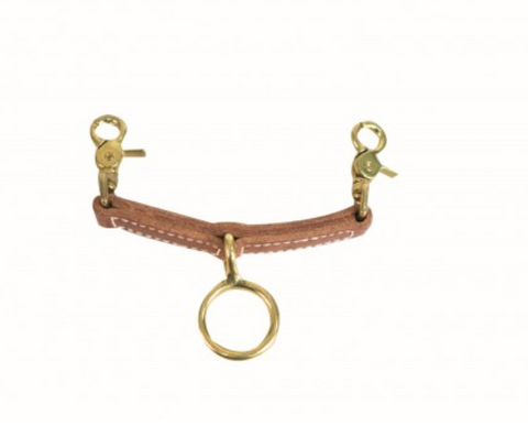 WESTERN RAWHIDE HARNESS LEATHER LUNGEING BIT CONNECTOR 265297