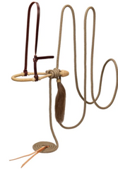 Weaver Hackamore with Rawhide Bosal & Nylon Mecate 30-0220