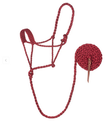 Weaver Braided Rope Halter with 10' Lead 35-7820