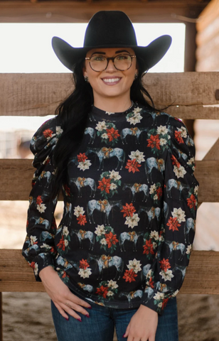 Sterling Kreek Roan In Bloom Top Women's
