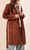 Tribal Trench Coat W/ Removable Hood Women's