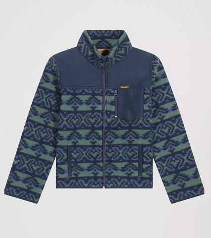 Wrangler Hay Away Full Zipper Sweater Kid's