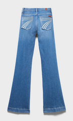 7 For All Man Kind DOJO 36" Marine Jean Women's