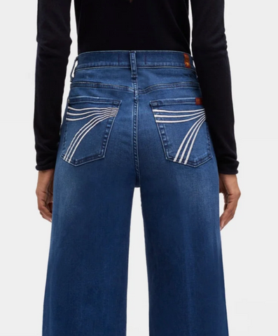 7 For All Man Kind Ultra High Rise JO Crater Jean Women's