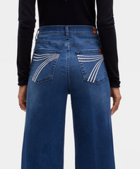 7 For All Man Kind Ultra High Rise JO Crater Jean Women's