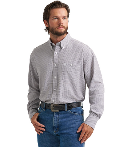 Wrangler George Strait L/S Button Up Shirt Men's
