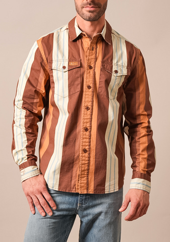 Kimes Ranch ZT Noxx Bush Popper L/S Shirt Men's