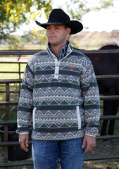 Cinch 1/4 Snap Fleece Pull Over Men's