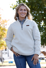 Cinch 1/4 Zip Pull Over Women's
