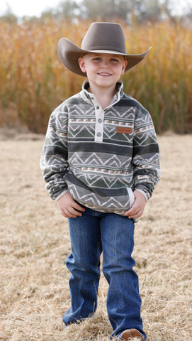 Cinch 1/4 Zip Fleece Pull Over Kids