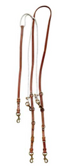 Berlin Leather German Martingale with Barrel Reins H846