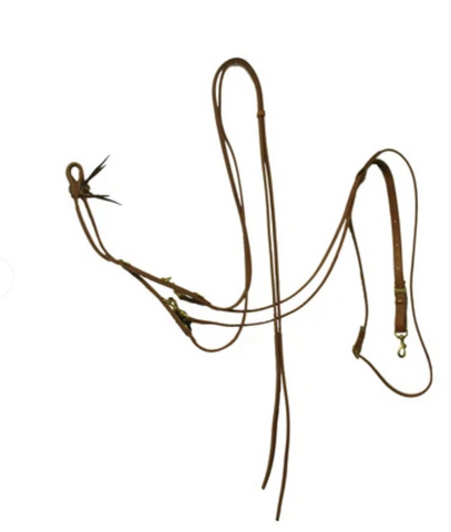 Berlin All Leather German Martingale with Split Reins H847