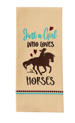Park Designs Just A Girl Dishtowel
