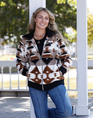 Cinch Full Zip Sweater Jacket Women's
