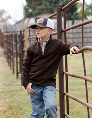 Cinch 1/4 Zip Pullover Sweater Boy's