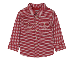 Wrangler Snap Up L/S Shirt Boy's