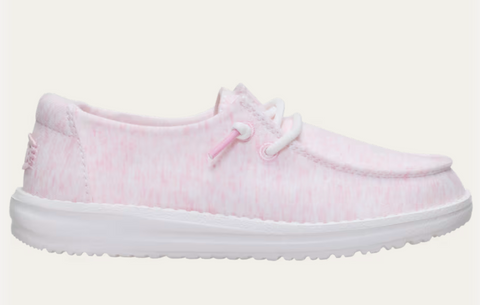 Hey Dude Wendy Y Stretch Jersey Shoe Girl's