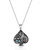 Montana Silversmiths Filigree Fortune Spade Turq Necklace