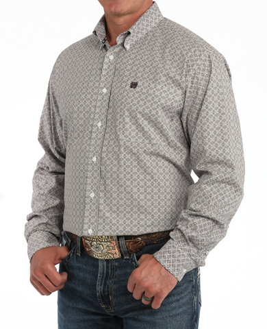 Cinch L/S Button Up Shirt Men's