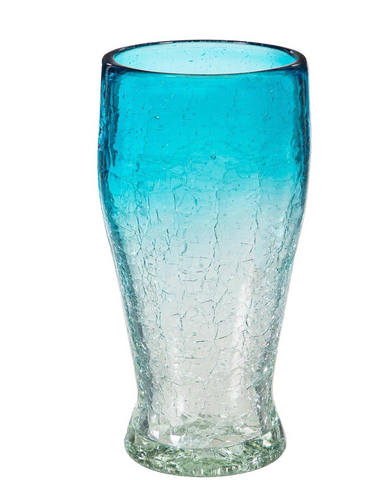Evergreen Bambeca Aqua Glass Set of 4