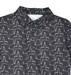 Cowboy Hardware Hombre Skull L/S Polo Shirt Kids