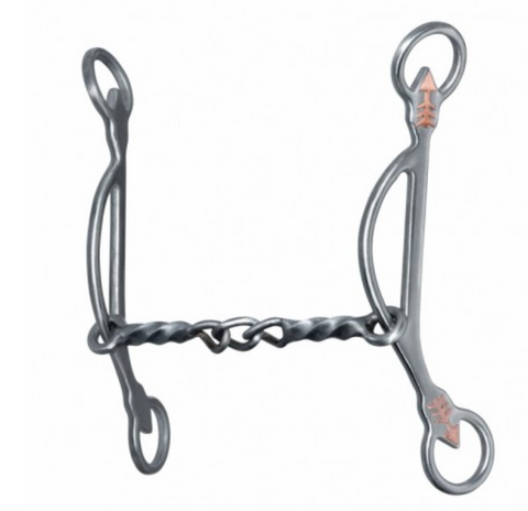 Western Rawhide Emily Veillette Winner Twist & Chain Combo Bit  250012-518