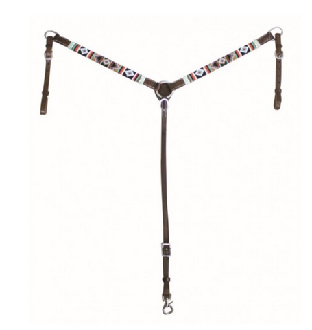 COUNTRY LEGEND CHEROKEE BEAD BREASTCOLLAR 226001