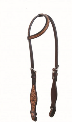 COUNTRY LEGEND TWO-TONE ONE EAR HEADSTALL 220026