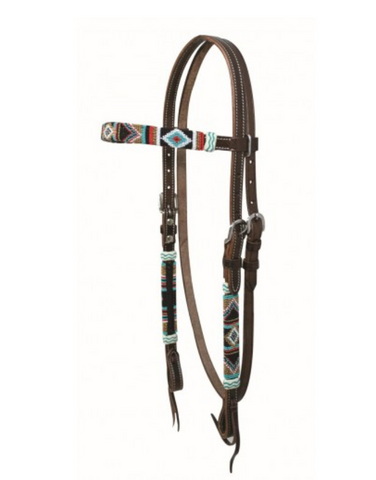 COUNTRY LEGEND CHEROKEE BEAD BROWBAND HEADSTALL