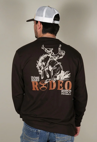 Hooey Rodeo Round Up L/S T-Shirt Men's