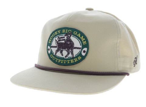 Hooey Cap Big Game 5-Panel Full Surround Tan