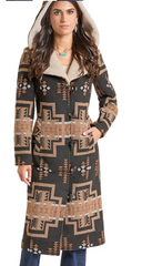The Calico Ridge Aztec Long Coat by Panhandle Slim DW92C09289
