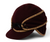 Crown Cap Ladies Wool Blend Railroad 1-170L-Wine