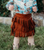 Shea Baby Fringe Suede Skirt Infant