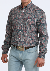 Cinch Button Up L/S Shirt Men's