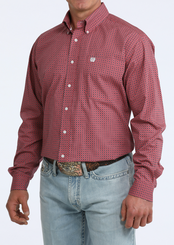 Cinch Button Up L/S Shirt Men's