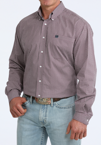 Cinch Button Up L/S Shirt Men's