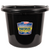 Fortiflex 20 Quart Black Flat Back Bucket