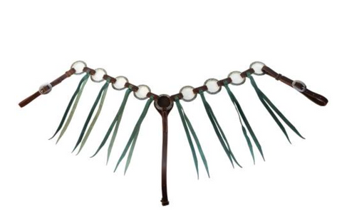 Professionals Choice Ring Breastcollar w/tassle 1065