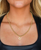 West & Company Necklace with Horse Disc Accent