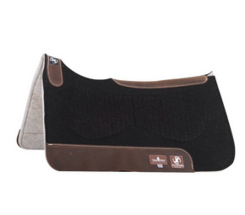 Classic Equine Zone Wool Top Pad 30" x 30" with Fleece Bottom