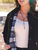 Cruel Denim Fleece Concho Jacket Women's