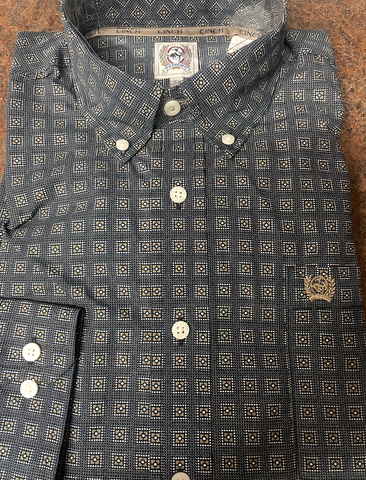 Cinch Button Up L/S Shirt Men's